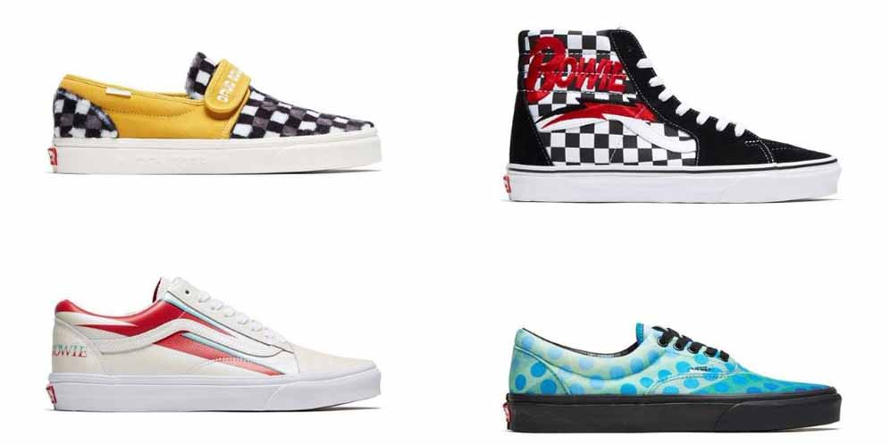 Vans Edisi David Bowie Dirilis 5 April